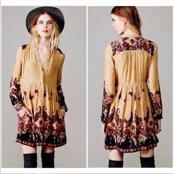 Free People Tops - FREE PEOPLE  sirrea valley shirt dress